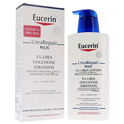 Eucerin Urea Repair Plus, emulsão hidratante, 5% urea, 400 ml Eucerin Urea Repair Plus, emulsão hidratante, 5% urea, 400 ml