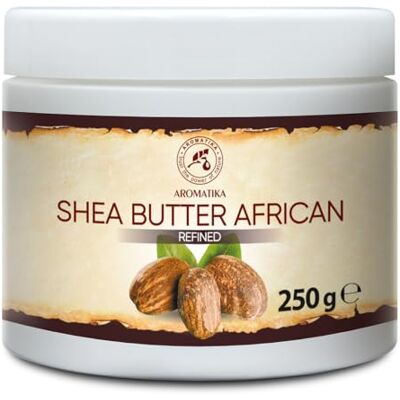 Trust Manteiga de karité africana 250 g Gana refinada 100 % pura e natural melhor para cabelo pele lábio rosto cuidado do corpo Shea Butter garrafa de vidro Trust Manteiga de karité africana 250 g Gana refinada 100 % pura e natural melhor para cabelo pele lábio rosto cuidado do corpo Shea Butter garrafa de vidro