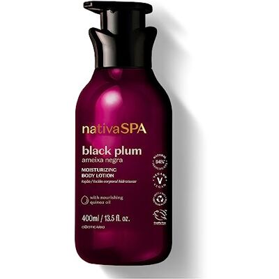 O BOTICARIO Ameixa preta hidratante nativa SPA 400 ml OBoticário loção hidratante Ameixa preta nativa SPA 400 ml o oticário O BOTICARIO Ameixa preta hidratante nativa SPA 400 ml OBoticário loção hidratante Ameixa preta nativa SPA 400 ml o oticário