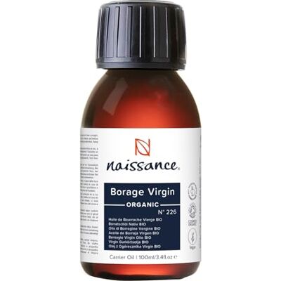 Naissance Óleo vegetal de borracha BIO 100 ml 100 % puro, prensado a frio, certificado ecológico, vegano e não OGM Naissance Óleo vegetal de borracha BIO 100 ml 100 % puro, prensado a frio, certificado ecológico, vegano e não OGM