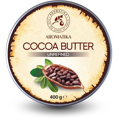 Trust Manteiga de cacau 400 g sem refinar pura e natural manteiga de cacau para os cuidados da beleza hidratante para o cabelo pele lábios rosto corpo massagem beleza Trust Manteiga de cacau 400 g sem refinar pura e natural manteiga de cacau para os cuidados da beleza hidratante para o cabelo pele lábios rosto corpo massagem beleza