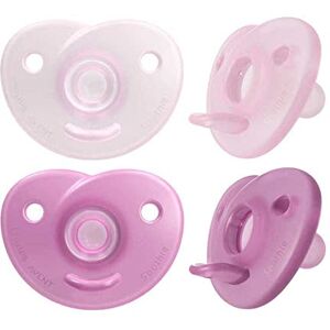 AVENT Philips Soothie Heart, projetado seguindo os contornos naturais do rosto do bebé, com silicone de uso médico, 2 unidades, AVENT Philips Soothie Heart, projetado seguindo os contornos naturais do rosto do bebé, com silicone de uso médico, 2 unidades,