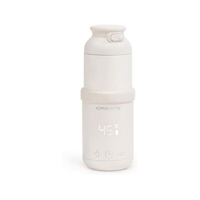 CREATE /BABY portátil MILK WARMER/Aquecedor térmico de leite e água para biberões branco quebrado/seletor de temperatura, para leite materno e de fórmula, capacidade de 310 ml, livre BPA/PFOA, 35 W CREATE /BABY portátil MILK WARMER/Aquecedor térmico de leite e água para biberões branco quebrado/seletor de temperatura, para leite materno e de fórmula, capacidade de 310 ml, livre BPA/PFOA, 35 W