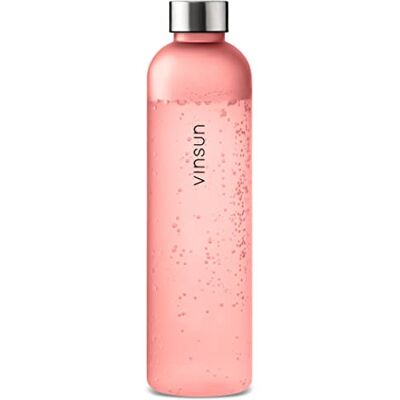 VINSUN Garrafa de água de 1 litro, sem BPA, Tritan, reutilizável Caneca desportiva para ginásio, colégio, bicicleta, escritório, caminhadas VINSUN Garrafa de água de 1 litro, sem BPA, Tritan, reutilizável Caneca desportiva para ginásio, colégio, bicicleta, escritório, caminhadas