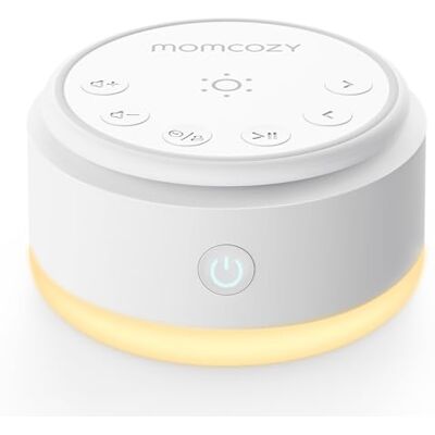 momcozy ruído branco bebé com 20 sons relaxantes e luz noturna tátil Máquina ruído branco bebé portátil com temporizador de sono, função de memória, ideal para viagens e amamentação momcozy ruído branco bebé com 20 sons relaxantes e luz noturna tátil Máquina ruído branco bebé portátil com temporizador de sono, função de memória, ideal para viagens e amamentação