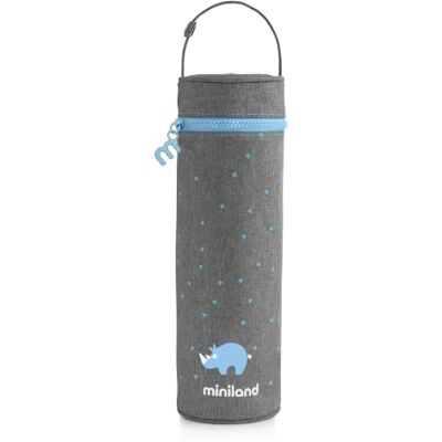 Miniland Capa térmica para termos e biberões Thermibag 500 ml, bolsa térmica com alça para transporte fácil Miniland Capa térmica para termos e biberões Thermibag 500 ml, bolsa térmica com alça para transporte fácil