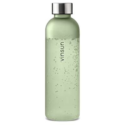 VINSUN Garrafa de água 650 ml, sem BPA, Tritan, reutilizável Caneca desportiva leve para ginásio, colégio, bicicleta, escritório, caminhadas VINSUN Garrafa de água 650 ml, sem BPA, Tritan, reutilizável Caneca desportiva leve para ginásio, colégio, bicicleta, escritório, caminhadas
