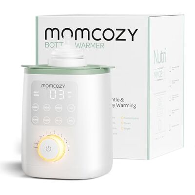 momcozy aquecedor biberões para leite materno, conserva os nutrientes Banho maria 360°, conservação do calor 24 h, descongelação suave, aquecedor de potes e esterilização momcozy aquecedor biberões para leite materno, conserva os nutrientes Banho maria 360°, conservação do calor 24 h, descongelação suave, aquecedor de potes e esterilização