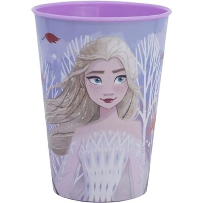 Stor Copo infantil Frozen de plástico 260 ml resistente a quedas perfeito para crianças em casa e no colégio Stor Copo infantil Frozen de plástico 260 ml resistente a quedas perfeito para crianças em casa e no colégio