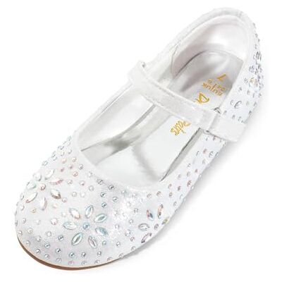 DREAM PAIRS Mary Jane Bailarinas menina Acabamento brilhante, fácil de colocar, palmilha acolchoada, ideal para a escola e festas. DREAM PAIRS Mary Jane Bailarinas menina Acabamento brilhante, fácil de colocar, palmilha acolchoada, ideal para a escola e festas.