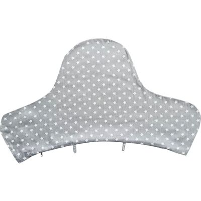 ZARPMA Capa para cadeira alta insuflável Antilop (apenas capa) (estrela cinza) ZARPMA Capa para cadeira alta insuflável Antilop (apenas capa) (estrela cinza)