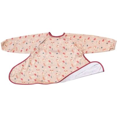 Tidy Tot Babetes para a diversificação alimentar. Babete básico de manga comprida. O babete impermeável adere à bandeja de manga comprida., Raposa Tidy Tot Babetes para a diversificação alimentar. Babete básico de manga comprida. O babete impermeável adere à bandeja de manga comprida., Raposa