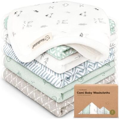 KeaBabies 6pk Toalhetes de algodão para recém-nascidos toalhas de musselina de algodão orgânico macias para meninos, meninas, bebés, toalhas infantis, absorventes e macias para pele sensível (Nordic) KeaBabies 6pk Toalhetes de algodão para recém-nascidos toalhas de musselina de algodão orgânico macias para meninos, meninas, bebés, toalhas infantis, absorventes e macias para pele sensível (Nordic)