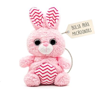 KUKI Peluches térmicos para coelho (15 cm) peluche sementes micro-ondas bebé Macio e quente, ideal para aliviar cólicas em bebés peluche para abraçar e dormir saco de sementes removível KUKI Peluches térmicos para coelho (15 cm) peluche sementes micro-ondas bebé Macio e quente, ideal para aliviar cólicas em bebés peluche para abraçar e dormir saco de sementes removível