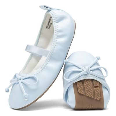 DREAM PAIRS Bailarinas Menina Sapatos Rasos Menina Princesa Mary Jane com Palmilhas Macias Sola Antiderrapante Detalle lazo, plantilla látex, talón acolchado, suela TPR antideslizante, estilo madre-hija. DREAM PAIRS Bailarinas Menina Sapatos Rasos Menina Princesa Mary Jane com Palmilhas Macias Sola Antiderrapante Detalle lazo, plantilla látex, talón acolchado, suela TPR antideslizante, estilo madre-hija.