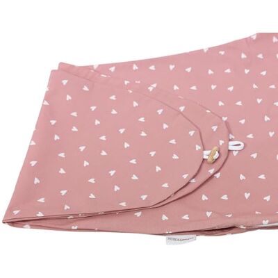 HOBEA-Germany Capa de Almofada para Amamentação para Almofadas de Amamentação 190cm (Corações Rosa Escuro) Funda de recambio para pequeños accidentes familiares, certificada OEKO-TEX® STANDARD 100. HOBEA-Germany Capa de Almofada para Amamentação para Almofadas de Amamentação 190cm (Corações Rosa Escuro) Funda de recambio para pequeños accidentes familiares, certificada OEKO-TEX® STANDARD 100.