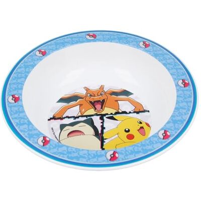 Stor Taça infantil Pokémon Dition de plástico, tigela reutilizável para o pequeno-almoço e comida das crianças, ideia de presente, adequada para micro-ondas e máquina de lavar louça Stor Taça infantil Pokémon Dition de plástico, tigela reutilizável para o pequeno-almoço e comida das crianças, ideia de presente, adequada para micro-ondas e máquina de lavar louça