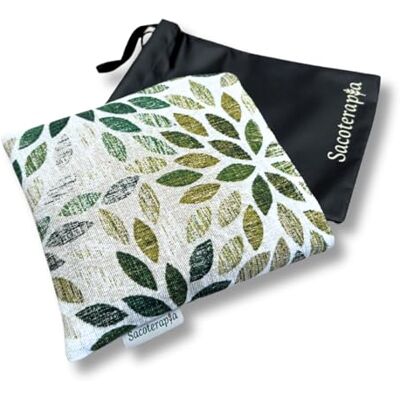 SACOTERAPIA Saco térmico de sementes Mini 15 x 15 Olive, micro-ondas e congelador, calor e frio reutilizável com capa lavável, alívio natural para cólicas, ouvidos e amamentação (estampado Olive) SACOTERAPIA Saco térmico de sementes Mini 15 x 15 Olive, micro-ondas e congelador, calor e frio reutilizável com capa lavável, alívio natural para cólicas, ouvidos e amamentação (estampado Olive)