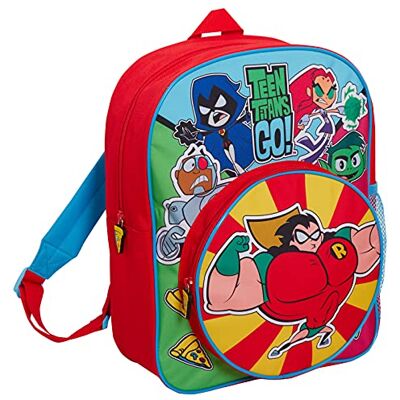 Teen Titans Go! Mochila Kids Back to School Bag DC Super Heroes Travel Bag mochila desportiva Teen Titans Go! Mochila Kids Back to School Bag DC Super Heroes Travel Bag mochila desportiva