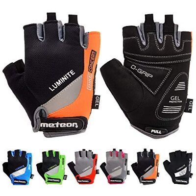 Meteor - GEL GX35 - Laranja - M - Luvas de ciclismo Meteor - GEL GX35 - Laranja - M - Luvas de ciclismo