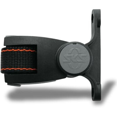 SKS Germany Bicycle Bottle Holder Adapter para bicicletas, acessórios para bicicletas (adaptador para porta-garrafas de bicicleta com fecho rápido, ângulo ajustável, alça ajustável), preto. SKS Germany Bicycle Bottle Holder Adapter para bicicletas, acessórios para bicicletas (adaptador para porta-garrafas de bicicleta com fecho rápido, ângulo ajustável, alça ajustável), preto.