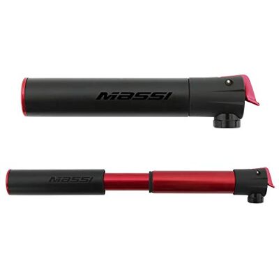 Massi Inflador/bomba para bicicleta dupla válvula Massi Inflador/bomba para bicicleta dupla válvula