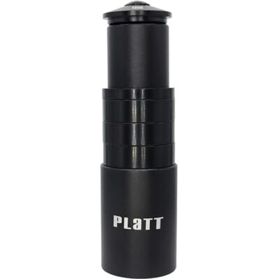 PLATT Haste de elevação de guiador para bicicleta MTB, alargadores de haste de bicicleta, adaptador de guiador de alumínio 1-1/8" 28,6 mm PLATT Haste de elevação de guiador para bicicleta MTB, alargadores de haste de bicicleta, adaptador de guiador de alumínio 1-1/8" 28,6 mm