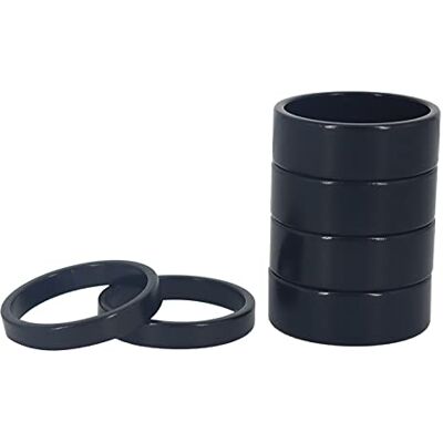 PLATT Espaçador de bicicleta de alumínio, anel MTB arruelas de garfo 25,4, espaçadores para haste de montanha bicicleta 1" 5 mm * 2/10 mm * 4 PLATT Espaçador de bicicleta de alumínio, anel MTB arruelas de garfo 25,4, espaçadores para haste de montanha bicicleta 1" 5 mm * 2/10 mm * 4