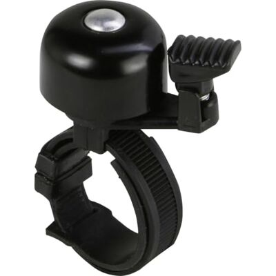 Fischer Mini Oversize, campainha para bicicleta unissexo para adulto, preto, tamanho único Fischer Mini Oversize, campainha para bicicleta unissexo para adulto, preto, tamanho único