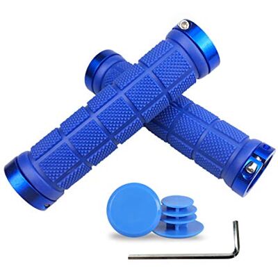 PLATT Punhos para Bicicleta de Montanha, Punhos de Guidão de Bicicleta de Borracha Antideslizante PLATT Punhos para Bicicleta de Montanha, Punhos de Guidão de Bicicleta de Borracha Antideslizante