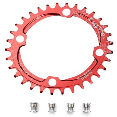 UPANBIKE Bicicleta estreita forma oval grande eixo de pedal BCD 104 mm 32T 34T 36T UPANBIKE Bicicleta estreita forma oval grande eixo de pedal BCD 104 mm 32T 34T 36T
