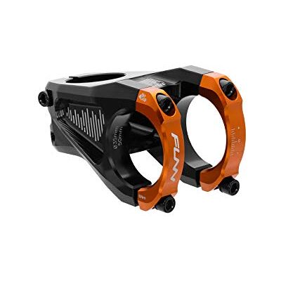 Funn Equalizer Potência de bicicleta com 10 mm de descida ou elevação, braçadeira de guiador de 35 mm (comprimento 50 mm, laranja) Funn Equalizer Potência de bicicleta com 10 mm de descida ou elevação, braçadeira de guiador de 35 mm (comprimento 50 mm, laranja)