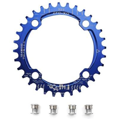 UPANBIKE Bicicleta Narrow Wide prato 104 BCD forma redonda única corrente anel dentes UPANBIKE Bicicleta Narrow Wide prato 104 BCD forma redonda única corrente anel dentes