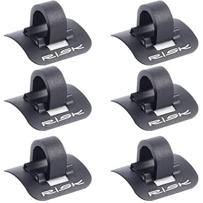 Generic Clipe para moldura de bicicleta, fivela de 6 unidades, cabo de travão autoadesivo, suporte para cabo de travão, guia de cabos, clipe para bicicleta, cabo de travão dobrável para bicicleta de estrada Generic Clipe para moldura de bicicleta, fivela de 6 unidades, cabo de travão autoadesivo, suporte para cabo de travão, guia de cabos, clipe para bicicleta, cabo de travão dobrável para bicicleta de estrada