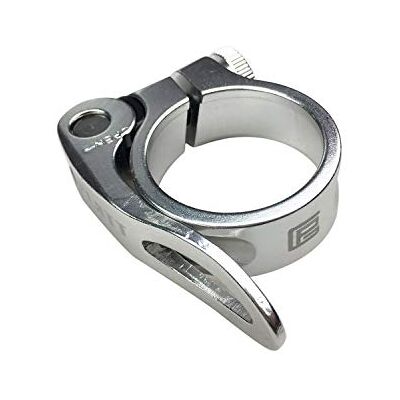 PLATT Fechos de selim para bicicletas, braçadeira para cadeira de bicicleta montanha de liga de alumínio com alavanca de libertação rápida 28,6/31,8/34,9 mm PLATT Fechos de selim para bicicletas, braçadeira para cadeira de bicicleta montanha de liga de alumínio com alavanca de libertação rápida 28,6/31,8/34,9 mm