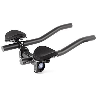 UPANBIKE Guiador de descanso para bicicleta de teste de tempo TT bar triatlo aéreo bar para bicicleta de estrada ou braçadeiras de montanha de 31,8 mm UPANBIKE Guiador de descanso para bicicleta de teste de tempo TT bar triatlo aéreo bar para bicicleta de estrada ou braçadeiras de montanha de 31,8 mm