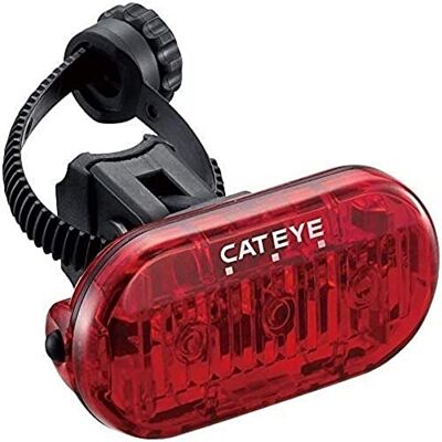 CATEYE Cat Eye Ld-135r, Piloto Omni3 unissexo para adultos, preto (preto), luz traseira CATEYE Cat Eye Ld-135r, Piloto Omni3 unissexo para adultos, preto (preto), luz traseira