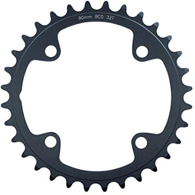 FSA Adventure 2 x 11, Prato de estrada unissexo para adultos, preto, 90 × 30 T FSA Adventure 2 x 11, Prato de estrada unissexo para adultos, preto, 90 × 30 T
