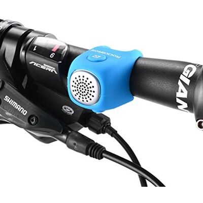 ROCKBROS Campainha de bicicleta eletrónica Mini E-Bell impermeável para trotinete MTB 3 sons acessório para ciclismo ROCKBROS Campainha de bicicleta eletrónica Mini E-Bell impermeável para trotinete MTB 3 sons acessório para ciclismo
