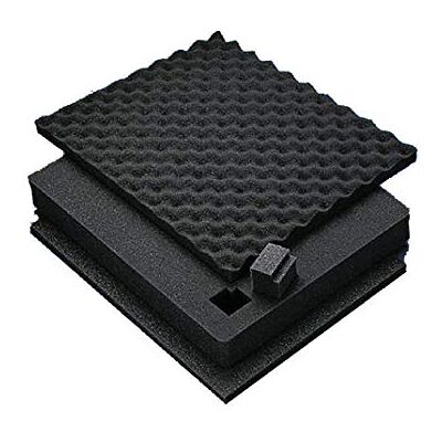 PELI 1501 Conjunto de espumas de substituição, acessório original para malas de proteção, compatível 1500, cor: Preto PELI 1501 Conjunto de espumas de substituição, acessório original para malas de proteção, compatível 1500, cor: Preto