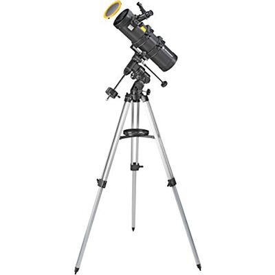 Bresser Telescópio refletor parabólico Spica 130/1000 EQ3 com adaptador para smartphone Bresser Telescópio refletor parabólico Spica 130/1000 EQ3 com adaptador para smartphone