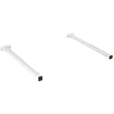Cofan Estendal de parede rebatível Conjunto de 2 suportes Aplicação até 150 cm Inclui parafusos e tacos Comprimento: 50,5 cm Cofan Estendal de parede rebatível Conjunto de 2 suportes Aplicação até 150 cm Inclui parafusos e tacos Comprimento: 50,5 cm