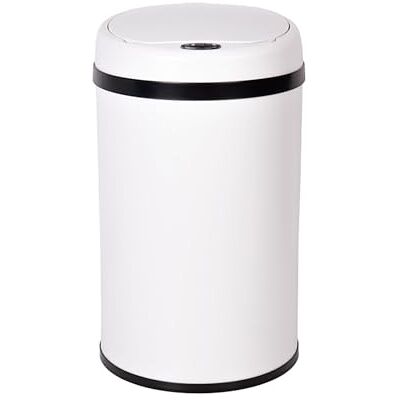 Cofan Caixote do lixo com sensor de movimento, abertura automática, lixo inteligente, metal ABS PP, 30 L, branco Cofan Caixote do lixo com sensor de movimento, abertura automática, lixo inteligente, metal ABS PP, 30 L, branco