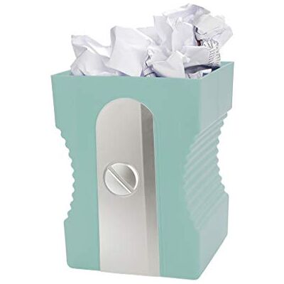 Balvi Caixote de Lápis Afiador Cor Azul Céu Caixote de Reciclagem Complemento Ideal para a sua Área de Trabalho Balvi Caixote de Lápis Afiador Cor Azul Céu Caixote de Reciclagem Complemento Ideal para a sua Área de Trabalho