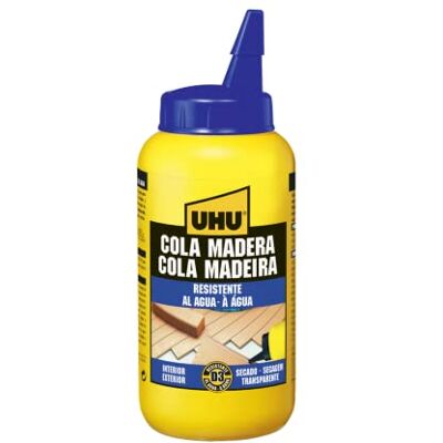 UHU Cola de madeira resistente à água 750 g UHU Cola de madeira resistente à água 750 g