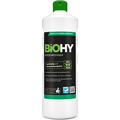 BIOHY Limpador de chão (1 garrafa de 1 litro) Concentrado para todos os aparelhos de limpeza e todos os pisos duros (Bodenreiniger) BIOHY Limpador de chão (1 garrafa de 1 litro) Concentrado para todos os aparelhos de limpeza e todos os pisos duros (Bodenreiniger)