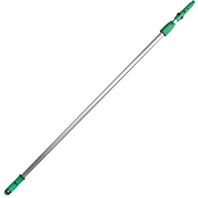 Unger OptiLoc 1,25 m Vara telescópica (compatível com ferramentas de limpeza de janelas, cabo ergonômico, ponta antiderrapante, bloqueio de dois componentes) Unger OptiLoc 1,25 m Vara telescópica (compatível com ferramentas de limpeza de janelas, cabo ergonômico, ponta antiderrapante, bloqueio de dois componentes)
