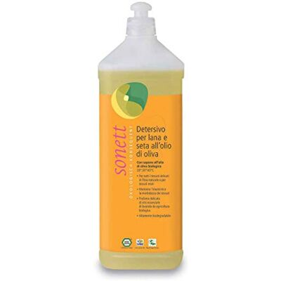 Sonett Detergente ecológico e biodegradável para lã e seda 1 litro Sonett Detergente ecológico e biodegradável para lã e seda 1 litro