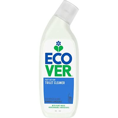 Ecover Limpador de sanita com aroma de brisa do mar e sálvia, 750 ml, produto ecológico Ecover Limpador de sanita com aroma de brisa do mar e sálvia, 750 ml, produto ecológico