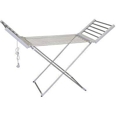 Cofan Estendal Extensível Elétrico 220W Modelo Sahara Fabricado em Alumínio Medidas: 148 x 52 x 108 cm Cofan Estendal Extensível Elétrico 220W Modelo Sahara Fabricado em Alumínio Medidas: 148 x 52 x 108 cm